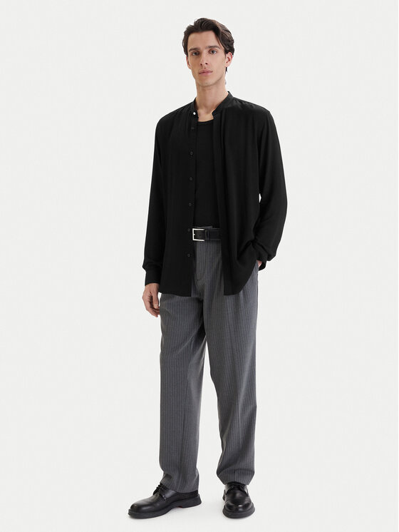 HUGO HUGO Сорочка Kaleb 50554719 Чорний Slim Fit