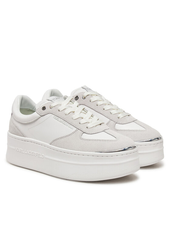 KARL LAGERFELD KARL LAGERFELD Sneakersy Kobo III KL65025 Biela