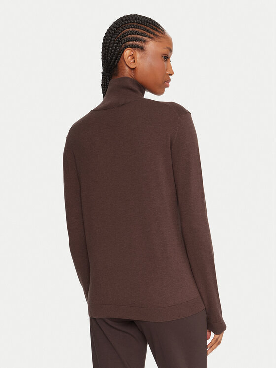 Weekend Max Mara Weekend Max Mara Rolák Kiku 2525366012 Hnedá Regular Fit