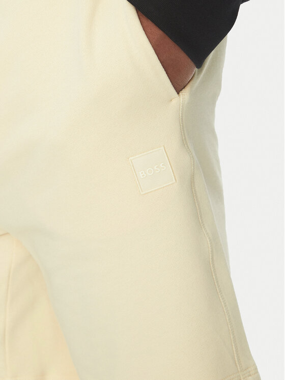 BOSS BOSS Спортивні шорти Sewalk 50511726 Жовтий Regular Fit