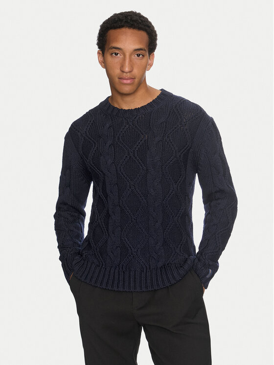 Paul&Shark Paul&Shark Sweater 14311084 Sötétkék Regular Fit