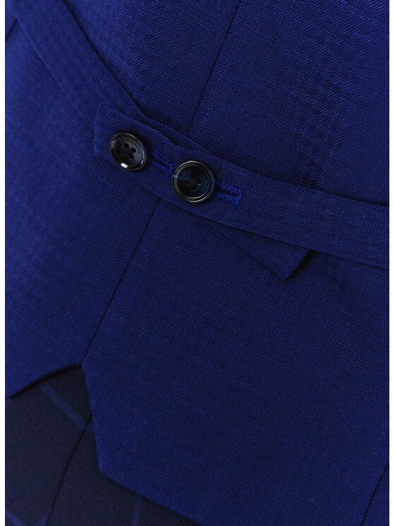 Pako Lorente Pako Lorente Kamizelka P24WP-8X-004 Granatowy Slim Fit