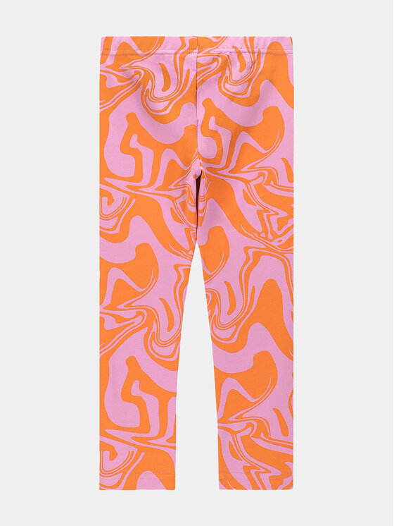 Coccodrillo Coccodrillo Legginsy WC4122101VGA Pomarańczowy Slim Fit