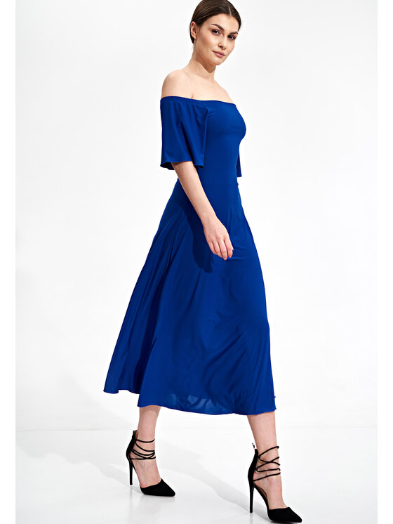 FIGL FIGLFIGL Vestito M867 Blu Regular Fit