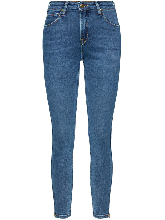 Lee Lee Джинси Scarlett L31BNCXY 112107039 Cиній Skinny Fit