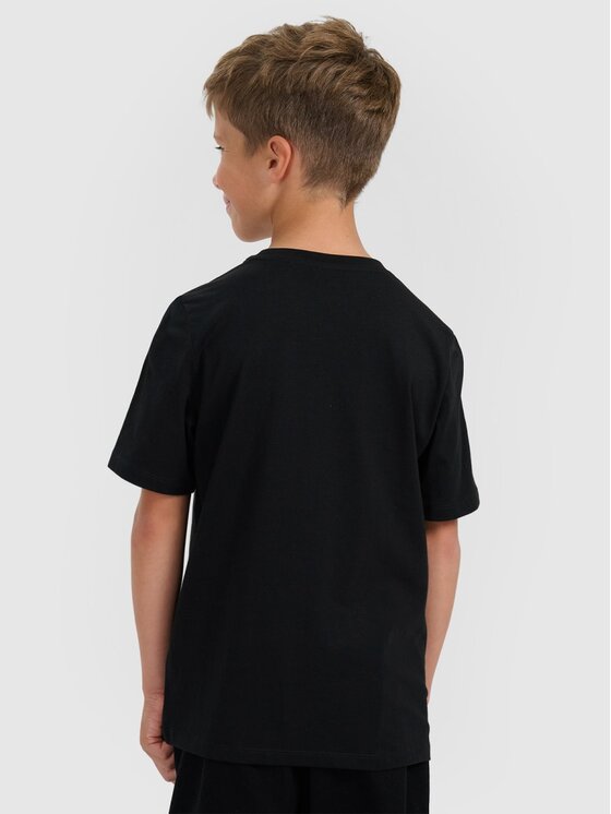 4F 4F T-shirt 4FJRAW25TTSHM3168-20S Nero Regular Fit