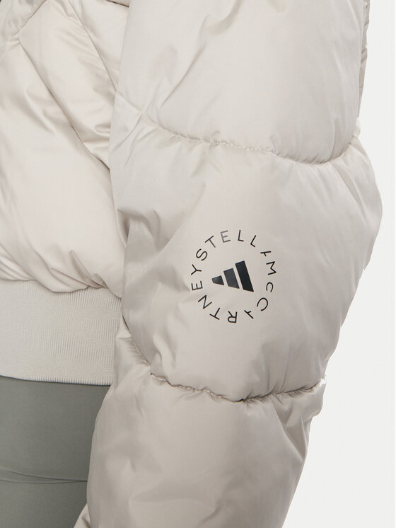 adidas by Stella McCartney adidas by Stella McCartney Winterjacke KA0645 Grau Loose Fit