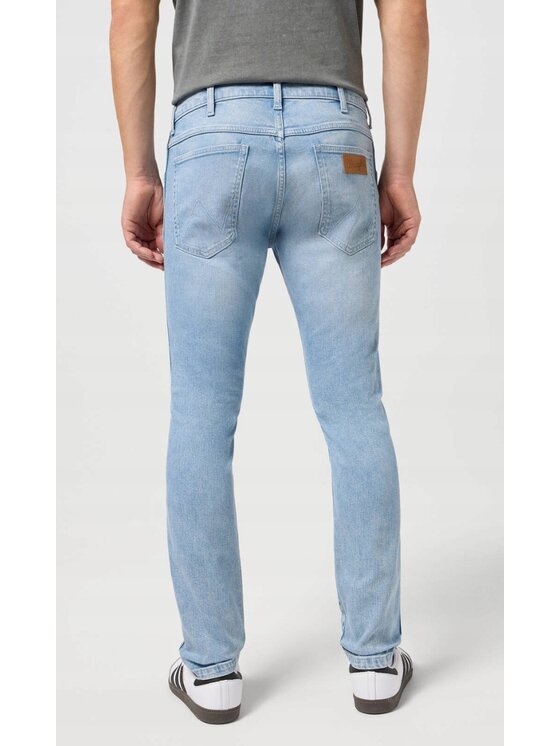 Wrangler Wrangler Jeansy Bryson Niebieski Skinny Fit