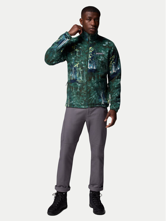 Columbia Columbia Felpa di pile Steens Mountain™ 1478231 Verde Regular Fit