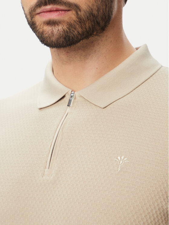 JOOP! JOOP! Polo marškinėliai Jj-Tibaris 30103411 Smėlio Regular Fit