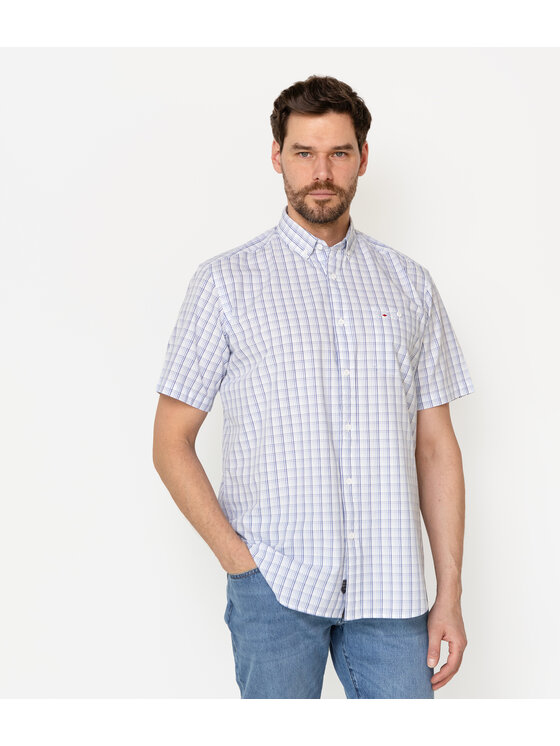 Lee Cooper Lee Cooper Koszula NEW TENBY2 KL32 Niebieski Comfort Fit