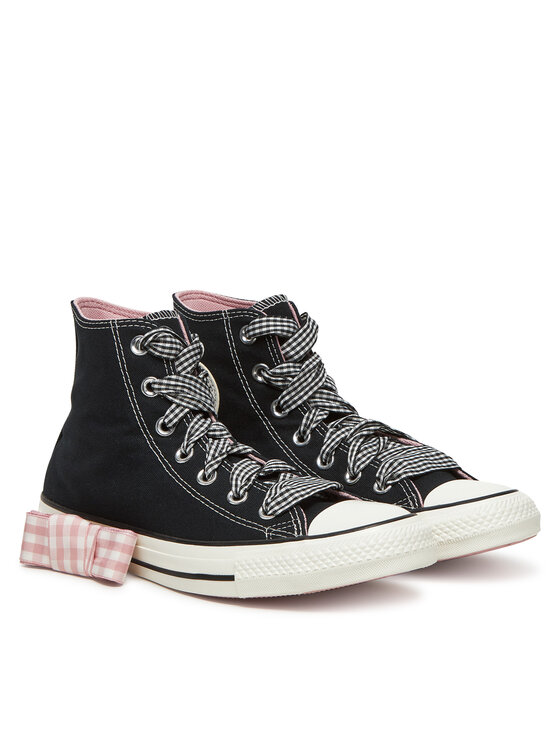 Converse Converse Tornacipő Chuck Taylor All Star Gingham A13661C Fekete