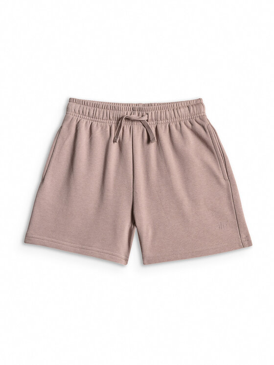4F 4F Szorty sportowe BASIC+ Beżowy Regular Fit