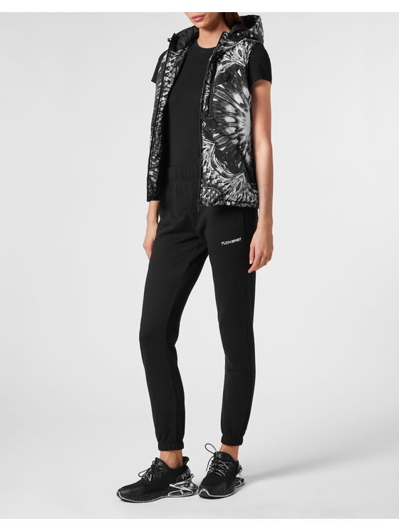 Plein Sport Plein Sport Bezrękawnik 8243 Czarny Regular Fit