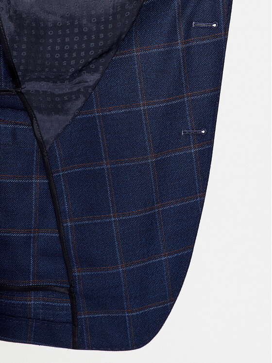 BOSS Boss Zakó H-Hutson 50497259 Sötétkék Slim Fit