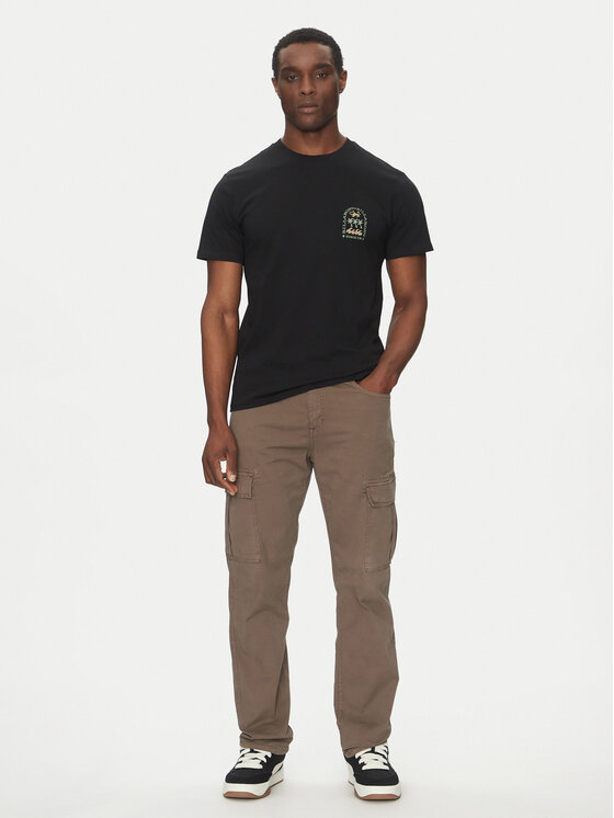 Billabong Billabong T-shirt EBYZT00308 Crna Regular Fit