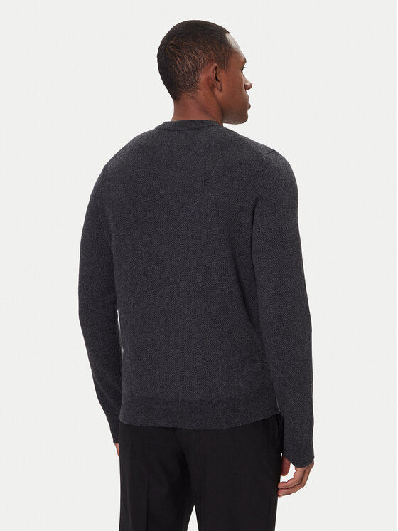 BOSS BOSS Pullover Ebenji 50528300 Rot Regular Fit