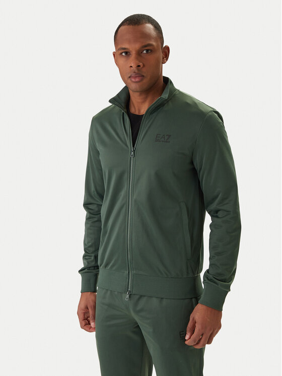 EA7 Emporio Armani EA7 Emporio Armani Tepláková súprava 8NPV65 PJHCZ Zelená Regular Fit