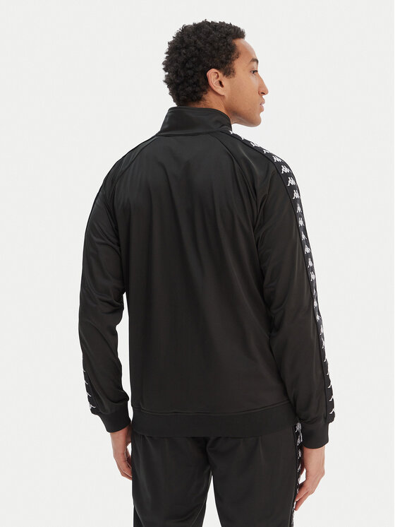Kappa Kappa Pulóver Banda Anniston 301EFU0 Fekete Slim Fit