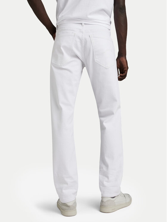G-Star Raw G-Star Raw Blugi Mose D23692-D552 Alb Straight Fit