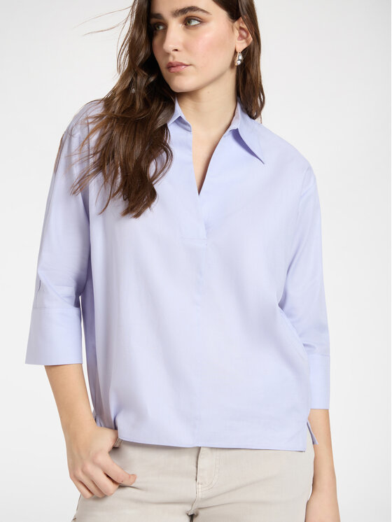 Elena Mirò Elena Mirò Bluzka 2043Z100037N0A9 Fioletowy Boxy Fit