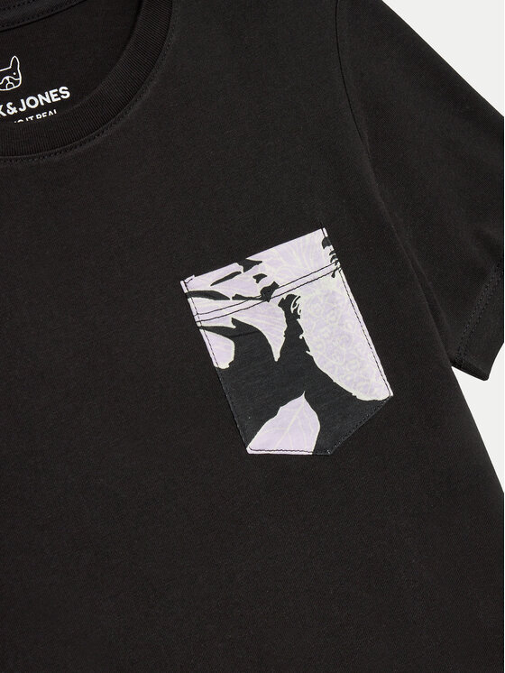 Jack&Jones Junior Jack&Jones Junior T-shirt Joraruba 12257614 Nero Standard Fit