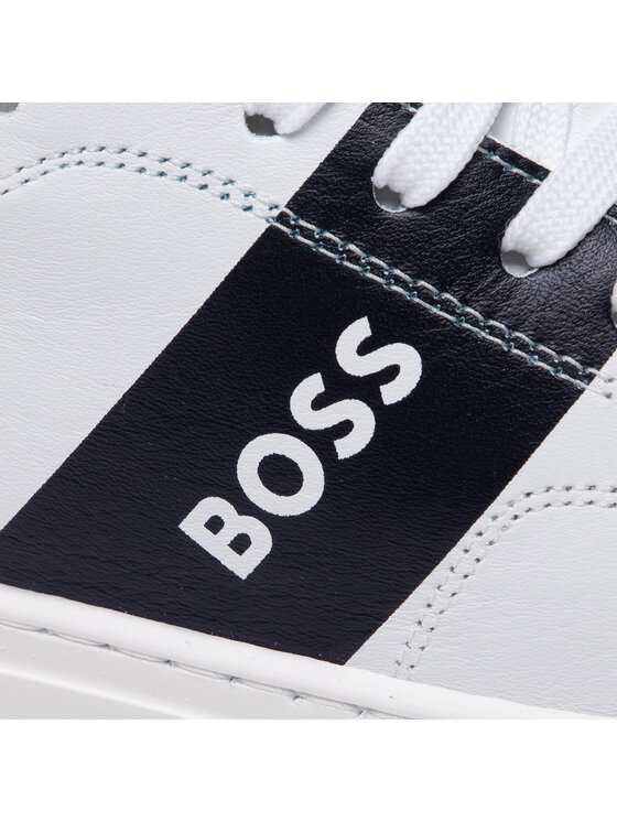 BOSS Boss Sneakersy J29317 S Biały