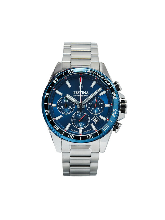 Festina Festina Käekell Timeless Chronograph F20560/3 Hõbedane