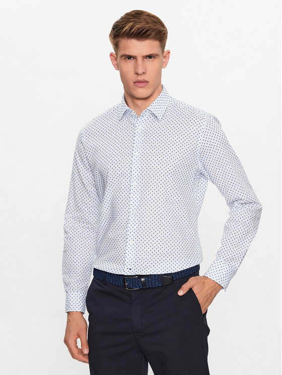 JOOP! Krekls 30036103 Zils Slim Fit