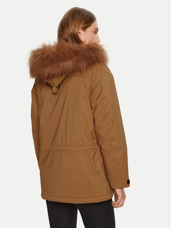 Napapijri Napapijri Anorak jakna Skidoo W 2.0 NP0A4I5F Smeđa Regular Fit