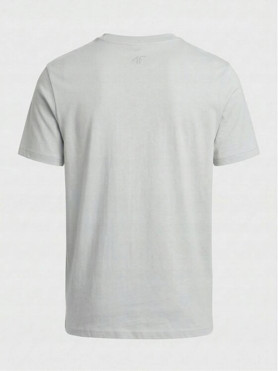 4F 4F T-Shirt Z-TTSHM3947-3-B Biały Regular Fit