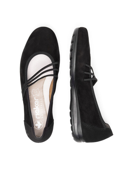 Rieker Rieker Ballerine L9369-00 Nero