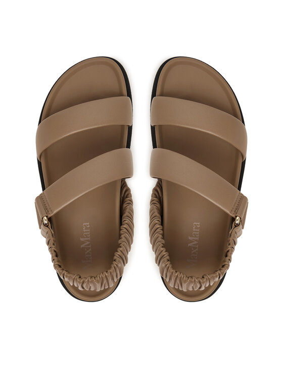 Max Mara Max Mara Sandały 2614521072600 Beżowy