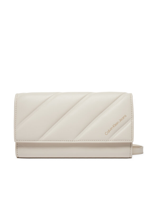 Calvin Klein Jeans Calvin Klein Jeans Borsetta Quil Ted Longfold K60K612257 Bianco