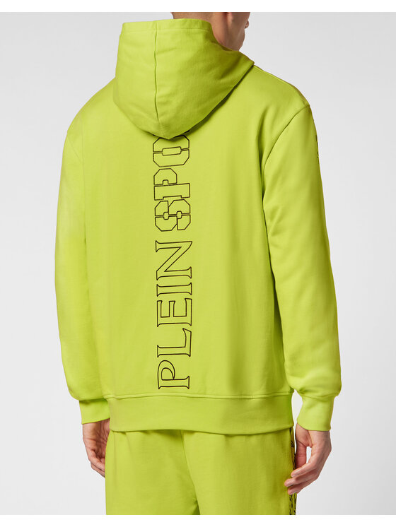 Plein Sport Plein Sport Bluza 13137 Żółty Regular Fit