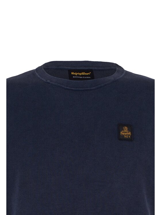 RefrigiWear RefrigiWear T-Shirt M34000-F02500 Niebieski Regular Fit