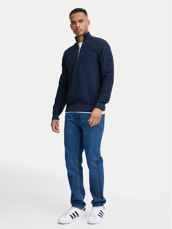 Blend Blend Sweater 20718078 Sötétkék Regular Fit
