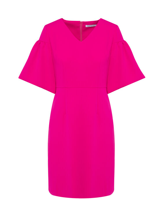 QUIOSQUE QUIOSQUE Každodenní šaty QUIOSQUE 4UC024501 Růžová Regular Fit
