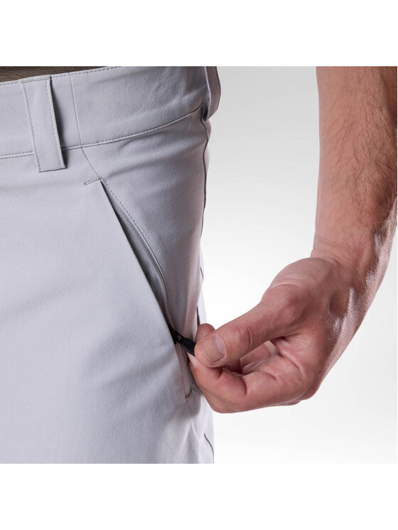 Rossignol Rossignol Szorty sportowe M Stretch Chino Short 7' Szary jasny Regular Fit