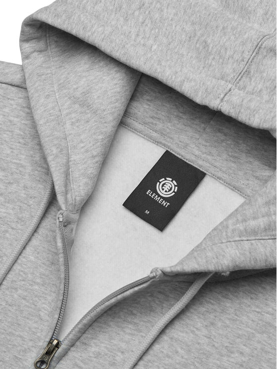 Element Element Pulóver Icon Embroidery ELYFT00199 Szürke Regular Fit