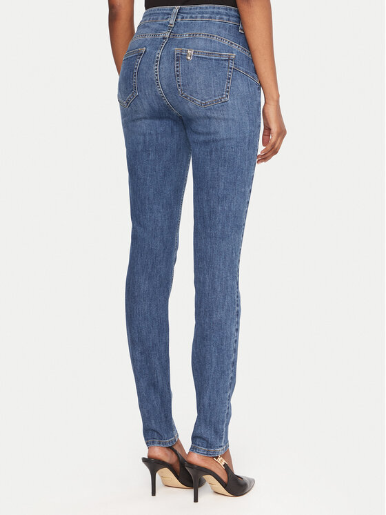 Liu Jo Liu Jo Traperice UF5013 D0275 Plava Skinny Fit