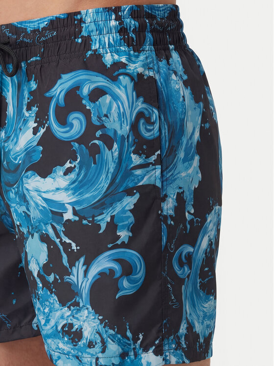 Versace Jeans Versace Jeans Športne kratke hlače 80GAD11D Črna Regular Fit