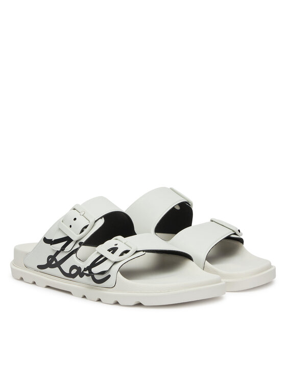 KARL LAGERFELD KARL LAGERFELD Şlapi Kondo Tred KL80972 Alb