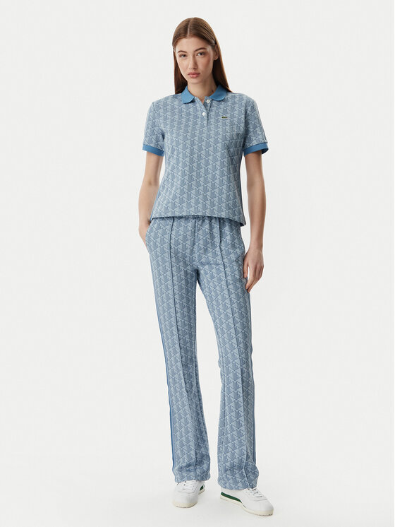 Lacoste Lacoste Polokošile DF3364 Modrá Slim Fit