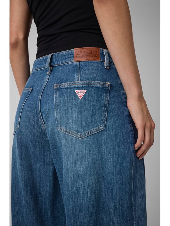Guess Jeans Guess Jeans Jeansy 183767 Niebieski