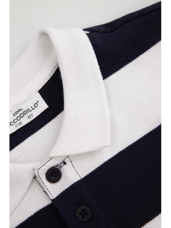 Coccodrillo Coccodrillo Tričko WC6143501RBK-015 Tmavomodrá Regular Fit