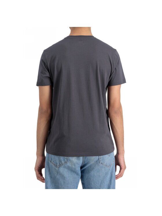 Alpha Industries Alpha Industries T-Shirt AI.100501RB-684-L Szary Basic Fit