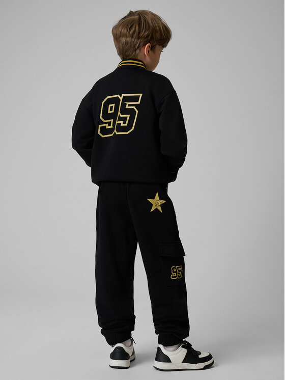 4F 4F Spodnie dresowe MOTOSPORTS 2026 Czarny Regular Fit