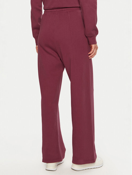 Champion Pantaloni da tuta 117638 Rosso Wide Leg Modivo