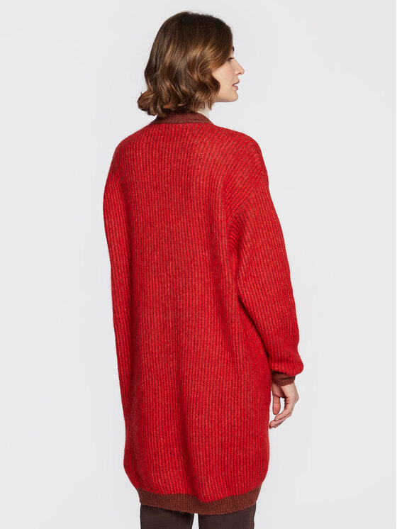 Cardigan Vitow VITO19BH22 Rosso Relaxed Fit